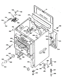02 - Section2 parts for Ge Range JBP55GXR3 / from AppliancePartsPros.com