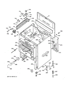 02 - Body Parts parts for Ge Range JBP56GXR1 from AppliancePartsPros.com