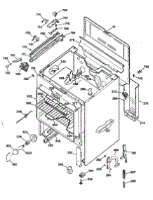 02 - Section2 parts for Ge Range JBP56GXR2 / from AppliancePartsPros.com