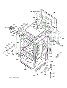 02 - Body Parts parts for Ge Range RB787DP1BB / from AppliancePartsPros.com