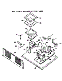 02 - Magnetron & Power Supply Parts parts for Ge Range RB942GX02 / from AppliancePartsPros.com