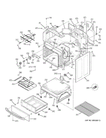 03 - Body Parts parts for Ge Range JBP77SM5SS / from AppliancePartsPros.com
