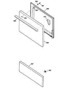 03 - Section3 parts for Ge Range JBS02XR1 / from AppliancePartsPros.com