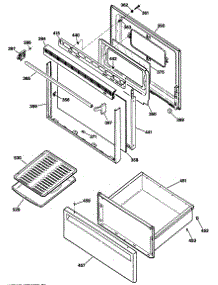 03 - Section3 parts for Ge Range JBS03GXR1 / from AppliancePartsPros.com