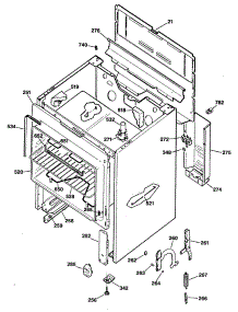 02 - Section2 parts for Ge Range JBS03GXR3 / from AppliancePartsPros.com