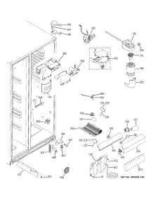 07 - Fresh Food Section parts for Ge Refrigerator GSS23WSTL SS / from AppliancePartsPros.com