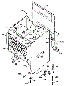 02 - Section2 parts for Ge Range JBS06XR1 / from AppliancePartsPros.com