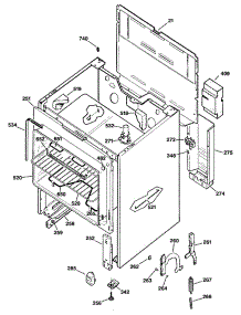 02 - Section2 parts for Ge Range JBS06XR2 / from AppliancePartsPros.com