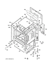 02 - Body Parts parts for Ge Range JBS07SP1SA / from AppliancePartsPros.com