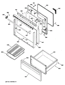 03 - Section3 parts for Ge Range JBS16GXR1 / from AppliancePartsPros.com