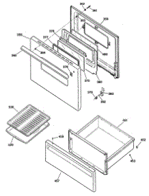 03 - Section3 parts for Ge Range JBS16XR2 / from AppliancePartsPros.com