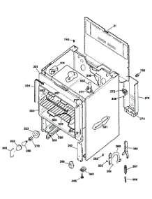 02 - Section2 parts for Ge Range JBS17GXR1 / from AppliancePartsPros.com