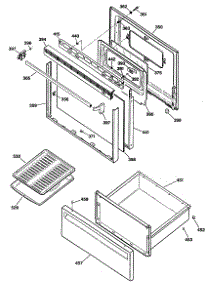 03 - Section3 parts for Ge Range JBS18GXR2 / from AppliancePartsPros.com