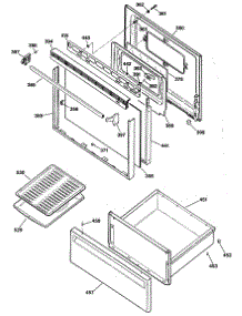02 - Section2 parts for Ge Range JBS26GXR3 / from AppliancePartsPros.com