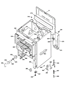 02 - Section2 parts for Ge Range JBS27GXR1 / from AppliancePartsPros.com