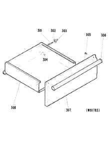 04 - Section4 parts for Ge Range JBS28GXK3 / from AppliancePartsPros.com