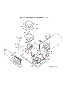 02 - Magnetron & Power Supply Parts parts for Ge Range JBV42GX01 / from AppliancePartsPros.com