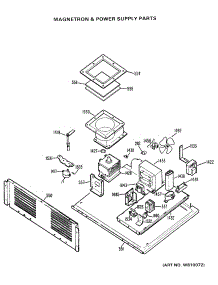 02 - Magnetron & Power Supply Parts parts for Ge Range JBV42GXH2 / from AppliancePartsPros.com