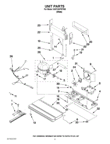 06 - Unit Parts parts for Maytag Refrigerator 5GFC20PRYW0 / from AppliancePartsPros.com