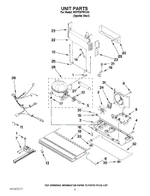 05 - Unit Parts parts for Maytag Refrigerator 5GFF25PRYA0 / from AppliancePartsPros.com