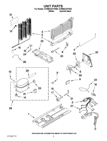 06 - Unit Parts parts for Maytag Refrigerator 5VM9BXGFYA00 / from AppliancePartsPros.com