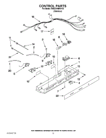 09 - Control Parts parts for Maytag Refrigerator 5MS224NEWY02 / from AppliancePartsPros.com