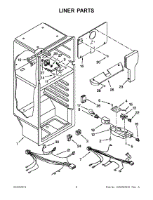 03 - Liner Parts parts for Maytag Refrigerator A8RXNGFBS01 / from AppliancePartsPros.com