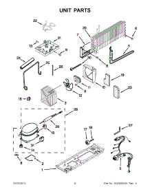 04 - Unit Parts parts for Maytag Refrigerator A8TXNGFXW02 / from AppliancePartsPros.com