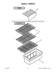 05 - Shelf Parts parts for Maytag Refrigerator A8TXNWFBW00 / from AppliancePartsPros.com