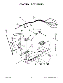 10 - Control Box Parts parts for Maytag Refrigerator ASD2575BRW01 / from AppliancePartsPros.com