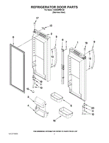04 - Refrigerator Door Parts parts for Maytag Refrigerator G32026PEKS8 / from AppliancePartsPros.com
