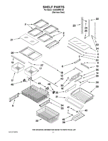 06 - Shelf Parts parts for Maytag Refrigerator G32026PEKS8 / from AppliancePartsPros.com