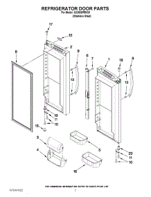 04 - Refrigerator Door Parts parts for Maytag Refrigerator G32026PEKS9 / from AppliancePartsPros.com