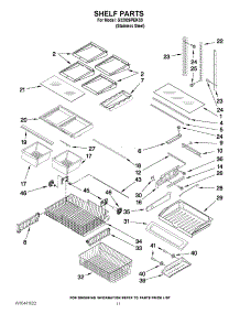 06 - Shelf Parts parts for Maytag Refrigerator G32026PEKS9 / from AppliancePartsPros.com