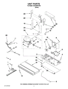 05 - Unit Parts parts for Maytag Refrigerator G32026PEKW5 / from AppliancePartsPros.com