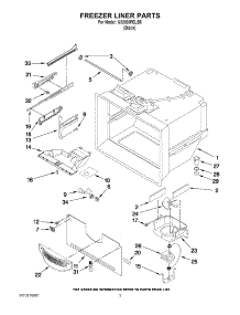 02 - Freezer Liner Parts parts for Maytag Refrigerator G32026PELB5 / from AppliancePartsPros.com