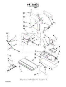 05 - Unit Parts parts for Maytag Refrigerator G32026PELB5 / from AppliancePartsPros.com