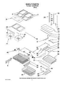 06 - Shelf Parts parts for Maytag Refrigerator G32026PELB5 / from AppliancePartsPros.com