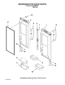 04 - Refrigerator Door Parts parts for Maytag Refrigerator G37025PEAS5 / from AppliancePartsPros.com