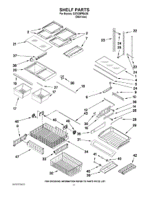 06 - Shelf Parts parts for Maytag Refrigerator G37025PEAS5 / from AppliancePartsPros.com