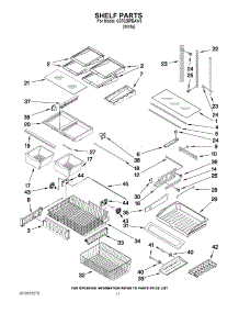 06 - Shelf Parts parts for Maytag Refrigerator G37025PEAW3 / from AppliancePartsPros.com