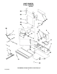 05 - Unit Parts parts for Maytag Refrigerator G37026FEAS5 / from AppliancePartsPros.com