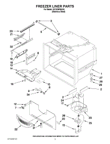 02 - Freezer Liner Parts parts for Maytag Refrigerator G37026FEAS6 / from AppliancePartsPros.com