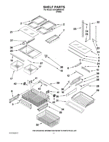 06 - Shelf Parts parts for Maytag Refrigerator G37026FEAW3 / from AppliancePartsPros.com