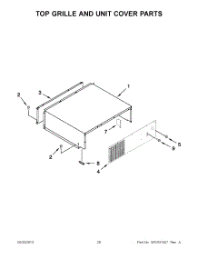 10 - Top Grille And Unit Cover Parts parts for Maytag Refrigerator JS42NXFXDW04 / from AppliancePartsPros.com