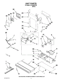 05 - Unit Parts parts for Maytag Refrigerator JFC2089WTB5 / from AppliancePartsPros.com