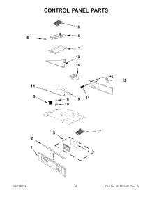 02 - Control Panel Parts parts for Maytag Oven JBS7524BS0 / from AppliancePartsPros.com