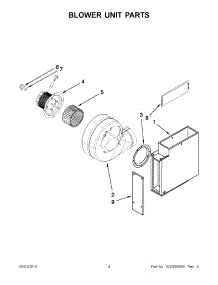 02 - Blower Unit Parts parts for Maytag Cooktop JGD3536BS00 / from AppliancePartsPros.com