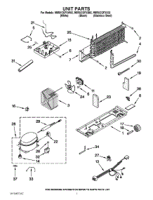 04 - Unit Parts parts for Maytag Refrigerator M8RXCGFXS02 / from AppliancePartsPros.com