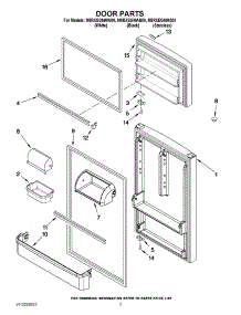 02 - Door Parts parts for Maytag Refrigerator M8RXEGMAB00 / from AppliancePartsPros.com